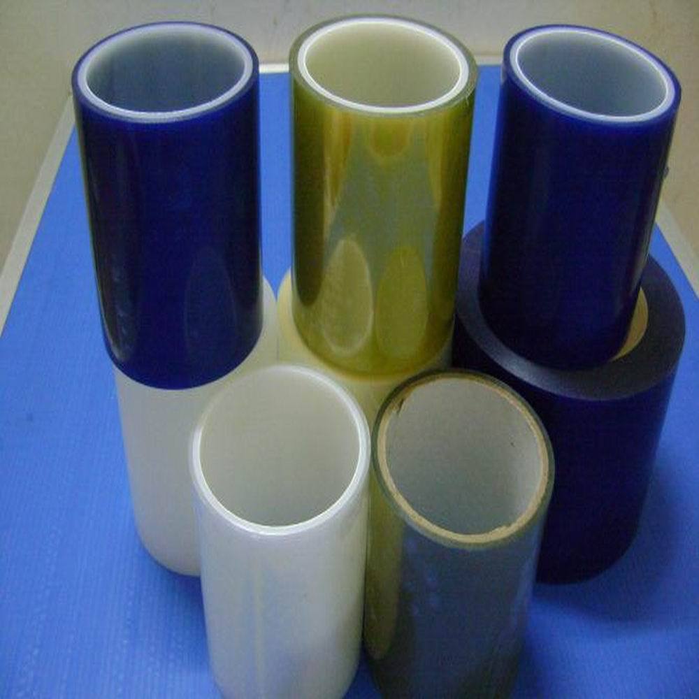 高品质硅胶防静电双层pet保护膜耐高温无残胶无痕迹双层pet保护膜